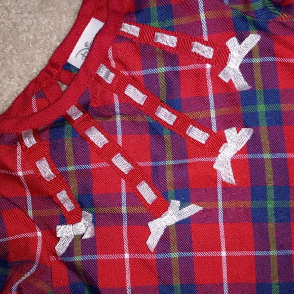 Disney NWOT "Emma" Nightgown, Sz 2, Minnie/Mickey Embroidery - Picture 5 of 9